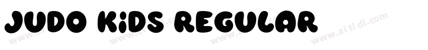 Judo Kids Regular字体转换